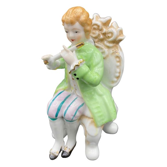 Vintage Hand Painted Andrea Victorian Figurine Q75A, Q75B - Picture 8 of 16